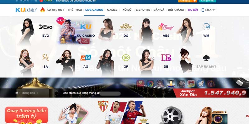 Giới thiệu Kubet77 - hợp tác cùng các nhà cung cấp hàng đầu